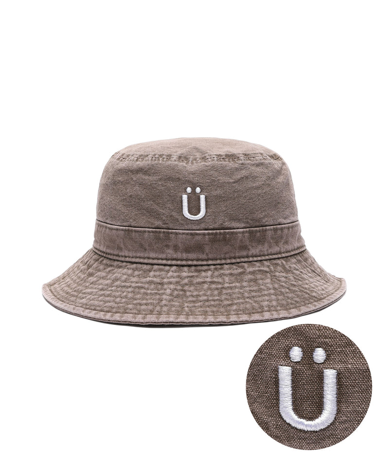 ピグメント バケツ帽 ブラウン/ PIGMENT BUCKET HAT [BROWN] (4414566629494)