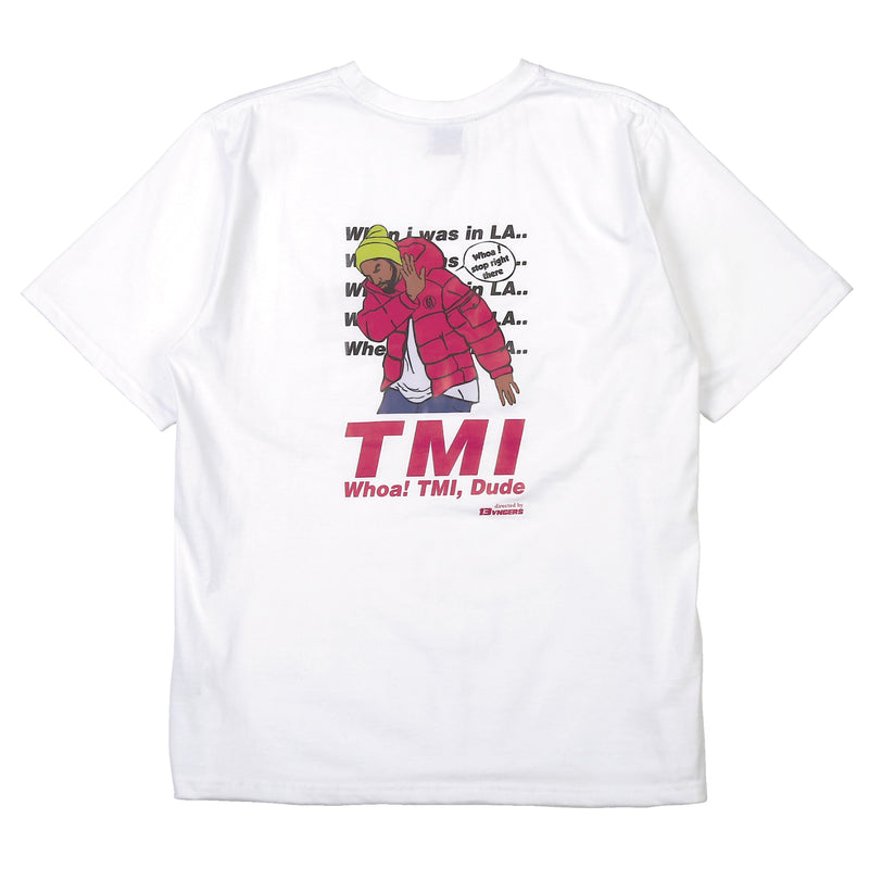 TMI Tシャツ ホワイト /TMI T-SHIRT_White (4439212720246)