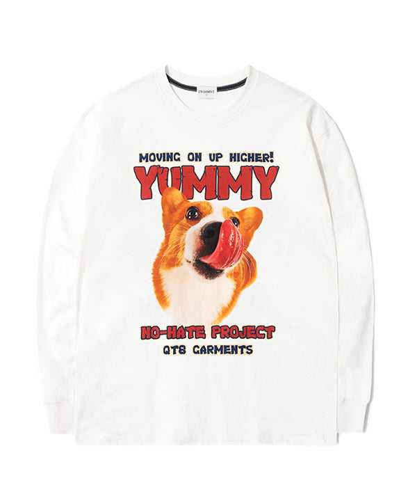 MH ヤミー ロングスリーブTシャツ / MH Yummy Long Sleeve (Ivory) – 60% - SIXTYPERCENT
