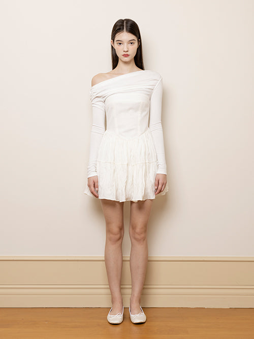ロングワンピース/マキシワンピースwhite  lilly dress