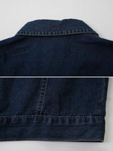Vintage Denim Short Sleeve Jacket (2color)