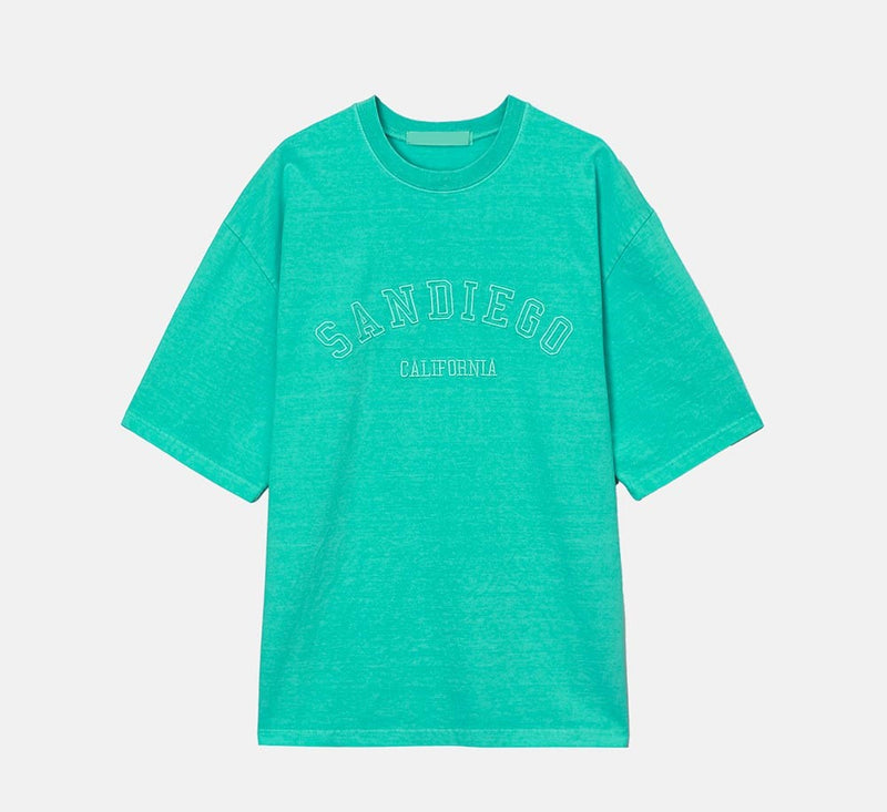 ASCLO サンディエゴエンブロイダリー半袖Tシャツ (5color)