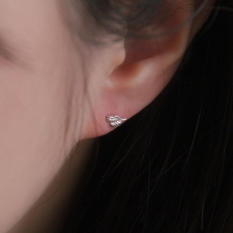[CCNMADE] Silver Wing Earrings