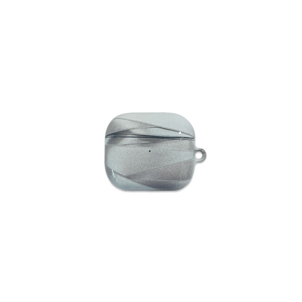 [MADE] silver bandage glossy airpod case