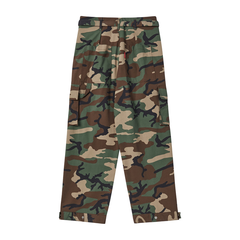 [COLLECTION LINE] ARCHIVE 90'S MILITARY BELTED CARGO PANTS CAMO