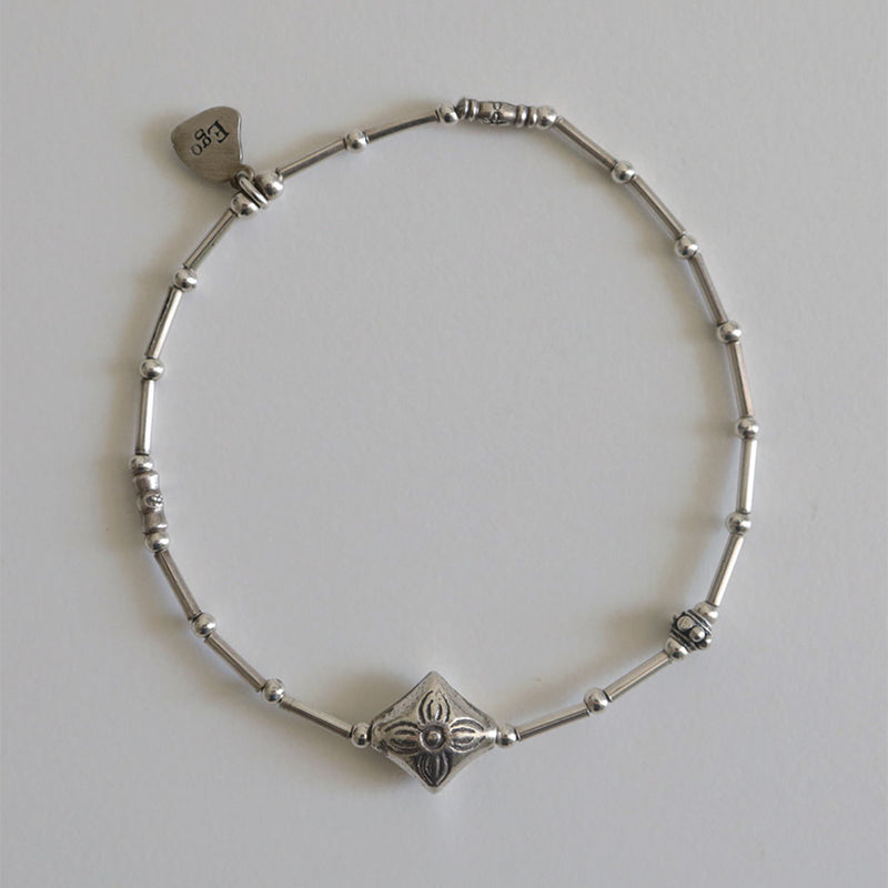 Ethnic diamond bracelet