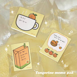 Tangerine memo pad (3type)
