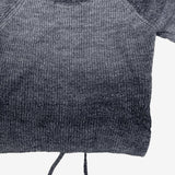 [NONCODE] Encie Back Slit String Knitwear