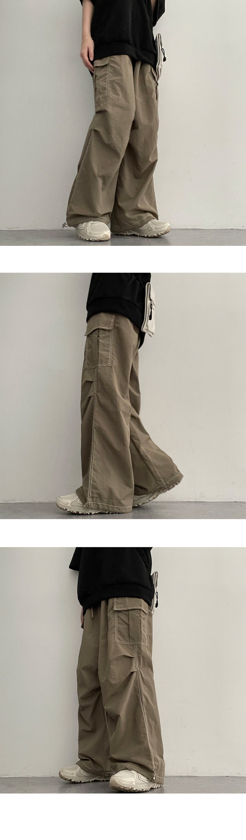 Aubu Bas Rock Nylon Stylish Cargo Pants