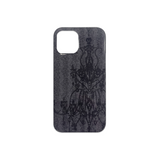 [MADE] lace black hard phone case (glossy)