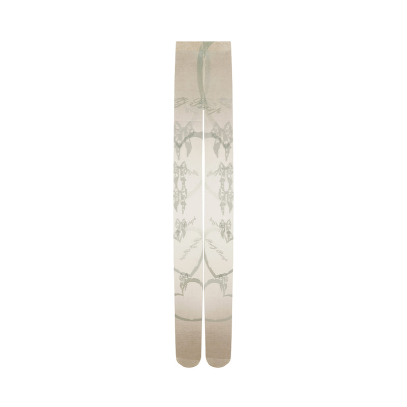 [BettyBoop X RYU'S PENNA] Ribbon Graphic Stockings