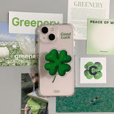 [MADE] 3d clover iphone jelly hard case