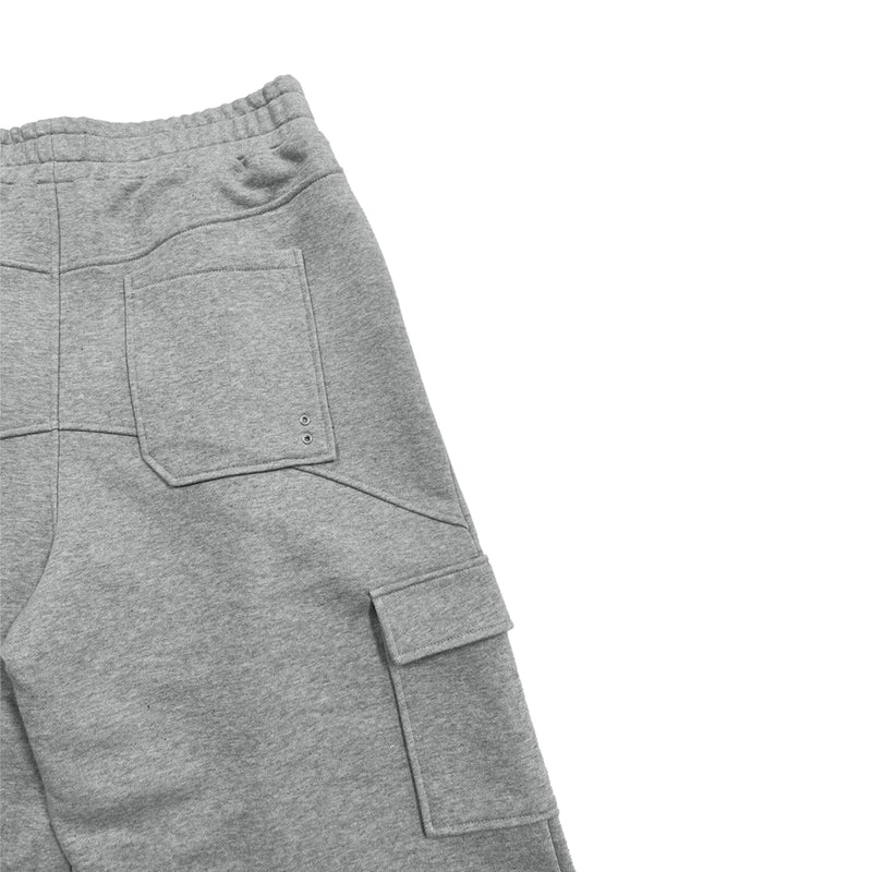 TCM cargo half sweat pants (grey)