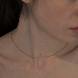 Spiral chain necklace