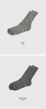 See-through Daily Rib Socks (8color)