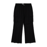 EGO FETCH Multi-pocket Caro Pants Wide-leg style