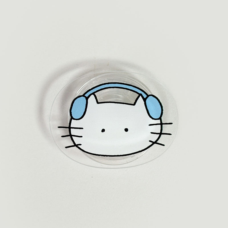 [Smart-grip] Music cat tok phone grip