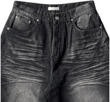 offered wide detail denim pants