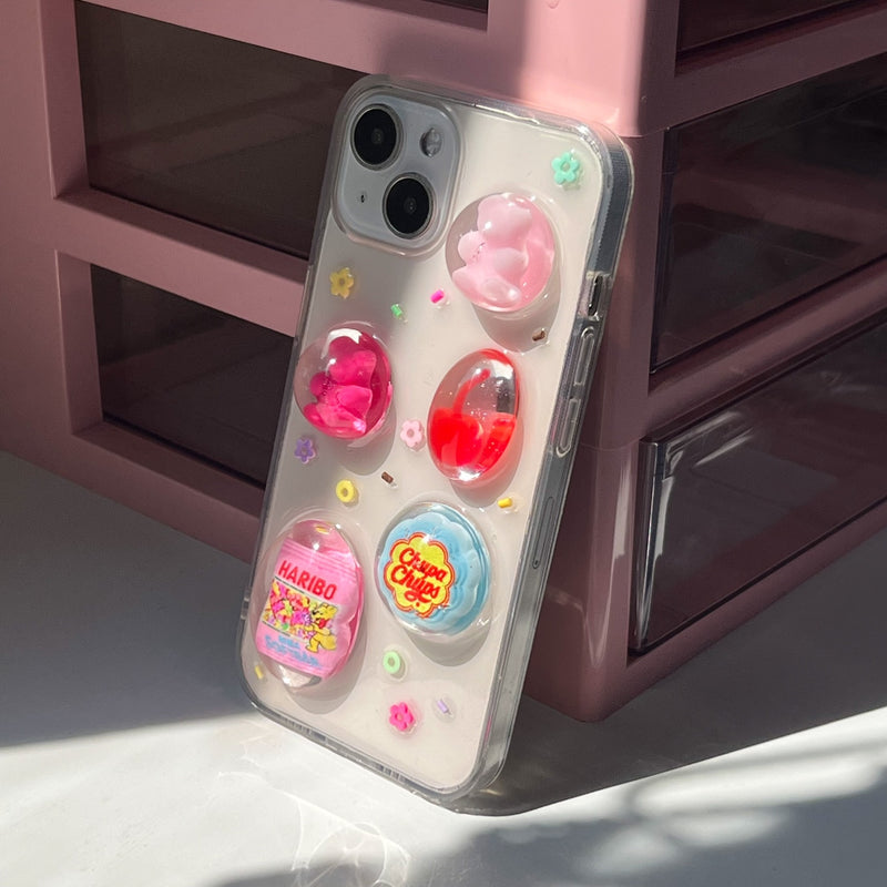 Sweet candy party resin case