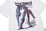 ODSD メカニック グラフィック オーバーフィット Tシャツ / ODSD Mechanical Graphic Oversized Fit T-shirt
