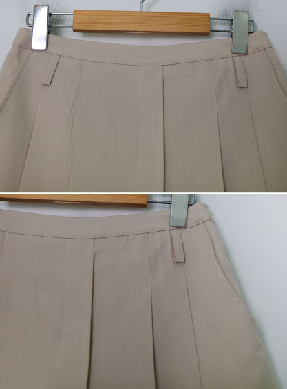 Summer Classic Pleated Skirt Pants (4color)