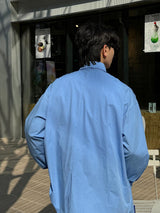 ASCLO リネンボックスフィットシャツ（4色）