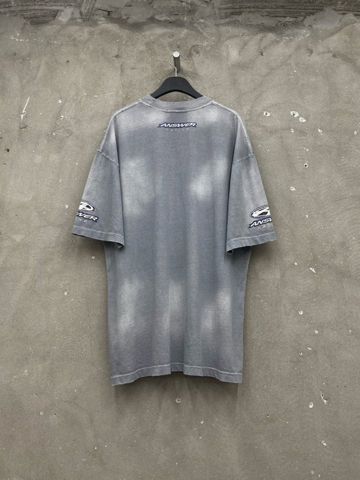 (Unisex) アンサーレーシングボックスTシャツ(2color)