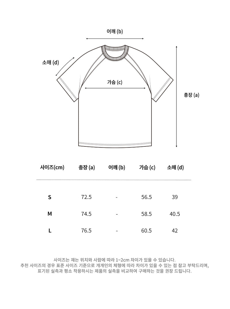 【SET】FLM Logo Block T-Shirt
