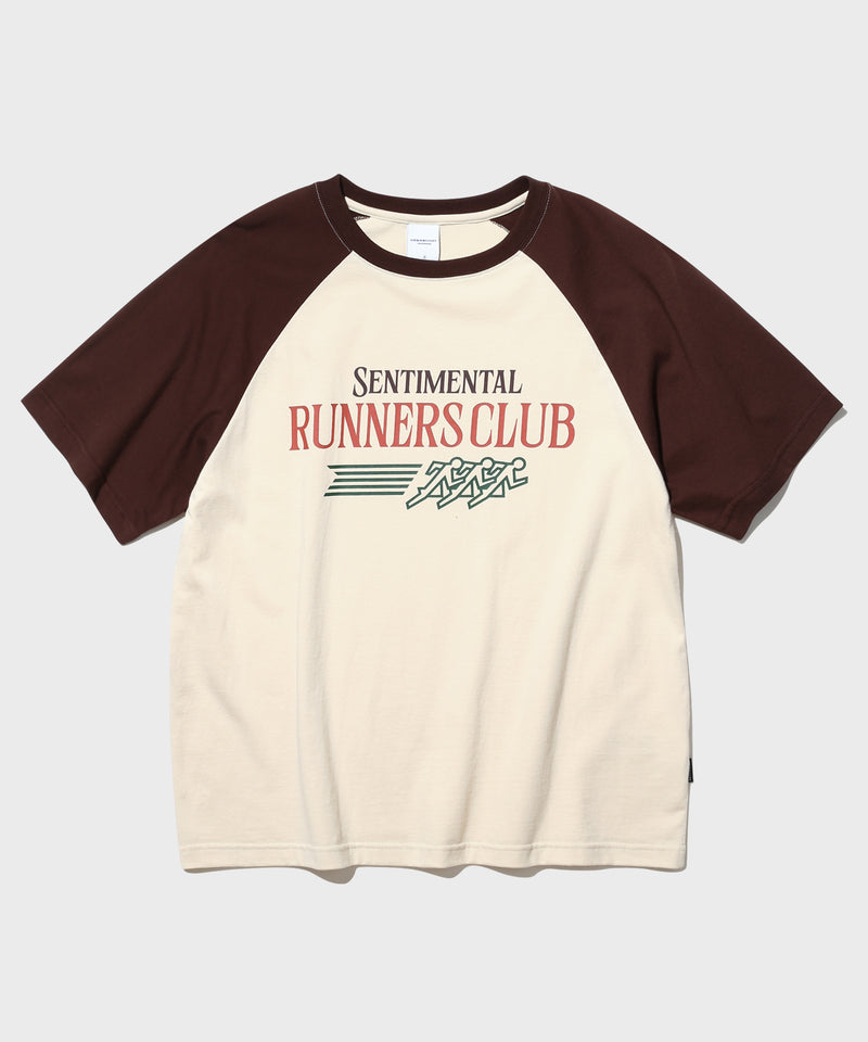 Runners Club Logo Tee (Brown)