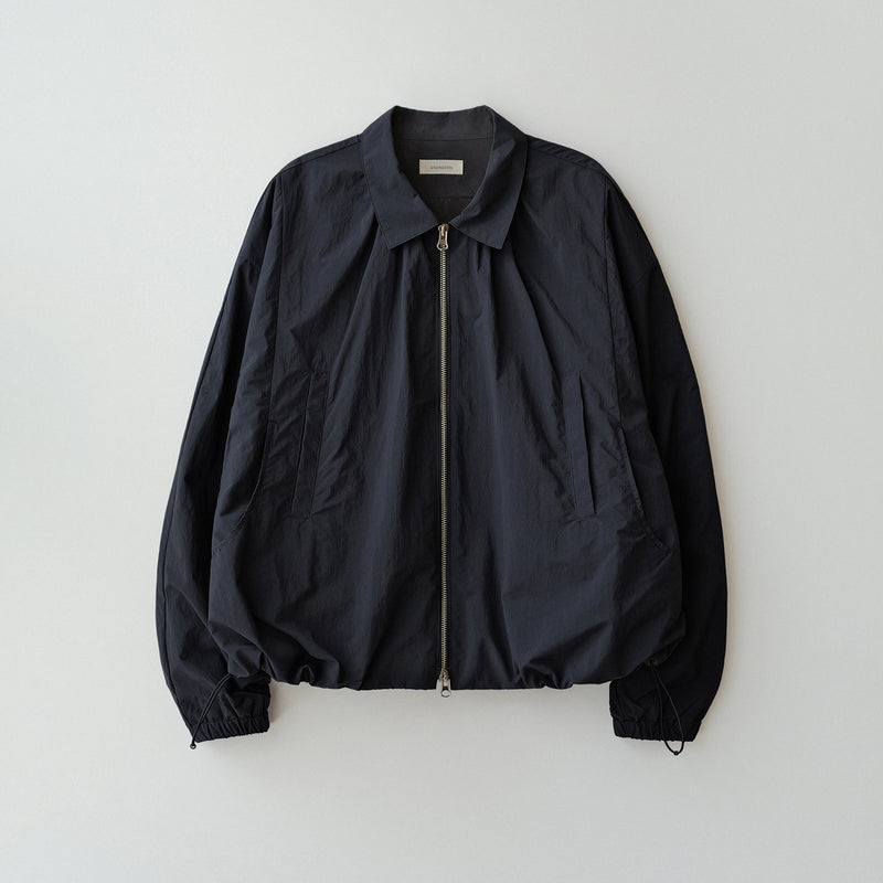 Volume blouson jacket (dark navy)