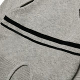 [LINE] Cut Out Line Knit Pullover (2colors)