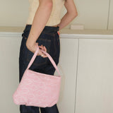 Piana jacquard bag _ pink