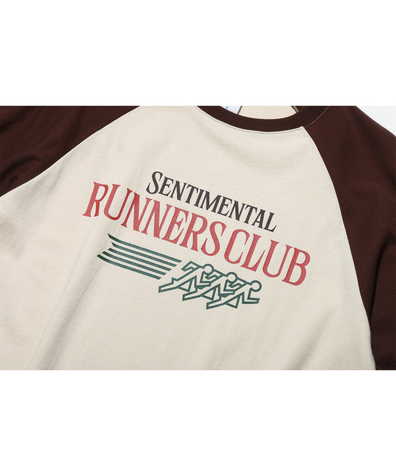 Runners Club Logo Tee (Brown)