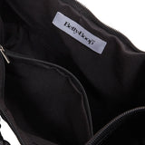 [BettyBoop] Leather String Shirring Shoulder Bag_Black