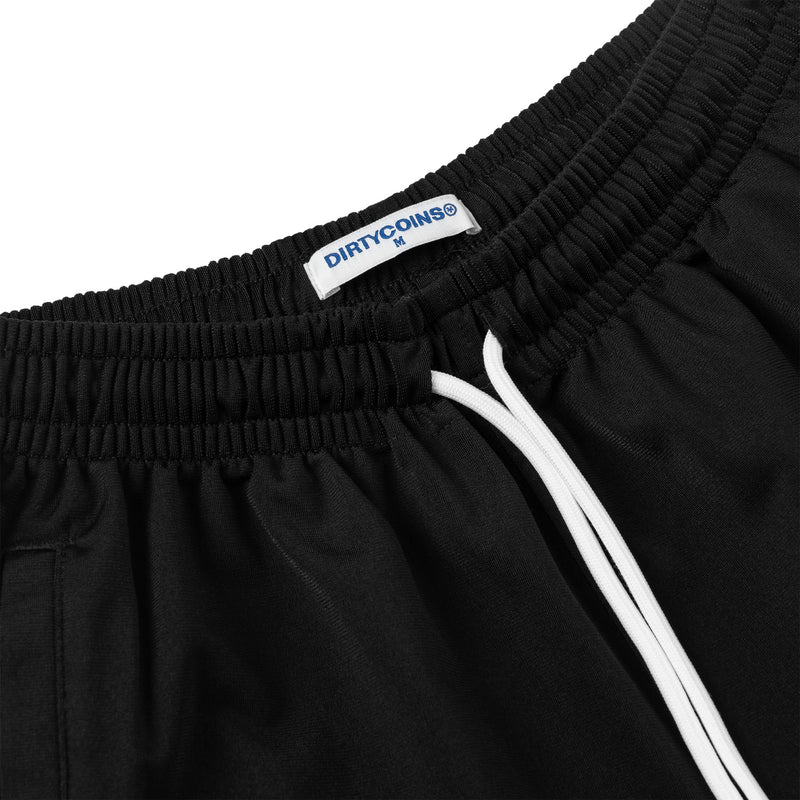 Track Shorts Relaxed Taped Logo - Black