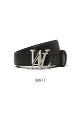 Signature Logo Leather belt