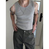 [S/S] Thick round neck sleeveless(4color)