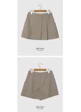 Summer Classic Pleated Skirt Pants (4color)
