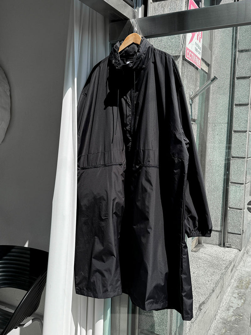 [Premium] Teflon MM Bag Pocket Long Coat (2color)