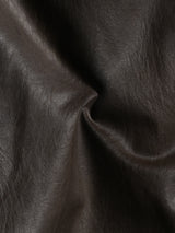 Vegan leather over jacket 2color