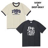 【SET】1989 クールコットンリンガー半袖（IVORY）+イルージョン クールコットンオーバーフィット半袖