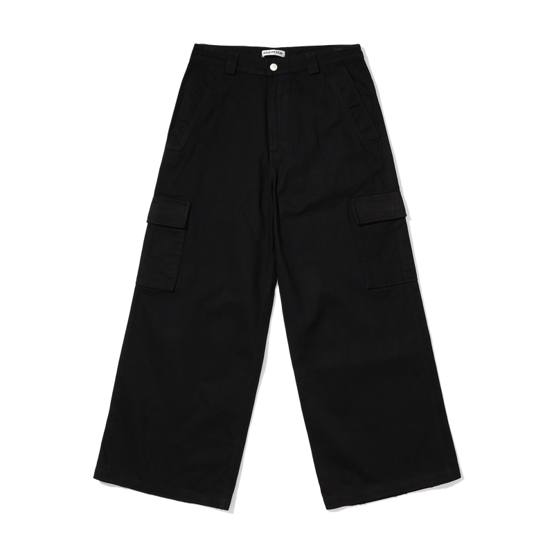 EGO FETCH Multi-pocket Wide-leg Trousers