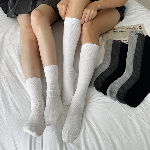 Middle Long Size 2 Socks Long Socks (24SO006)