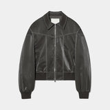 バイパーステッチレザージャケット/ASCLO Viper Stitch Leather Jacket (2color)