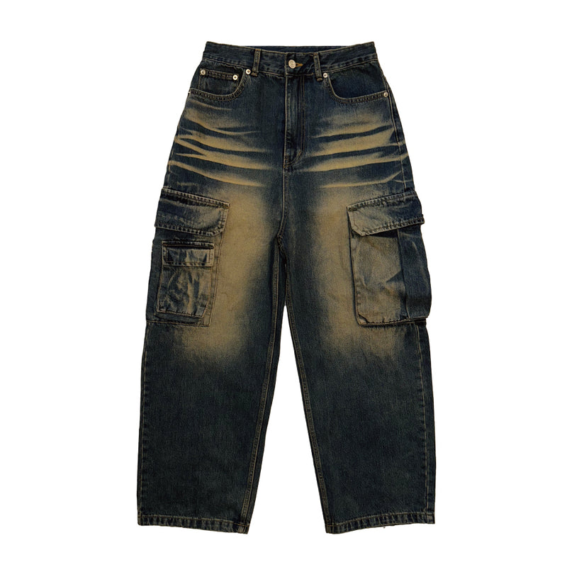 TBD XXL cargo pants Vintage Indigo