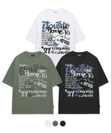 ユース グラフィティ グラフィック オーバーフィット Tシャツ / Youth Graffiti Graphic Oversized Fit T-Shirt