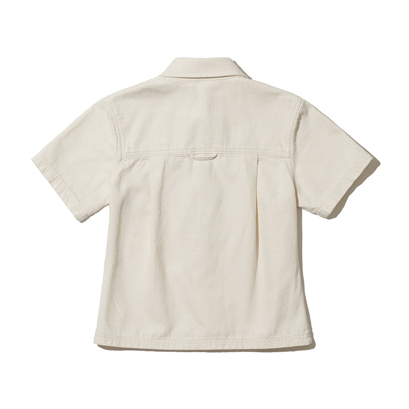 Denim Pocket Shirt [CREAM]