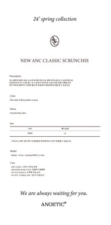 NEW ANC クラシックスクランチー_5COLOR