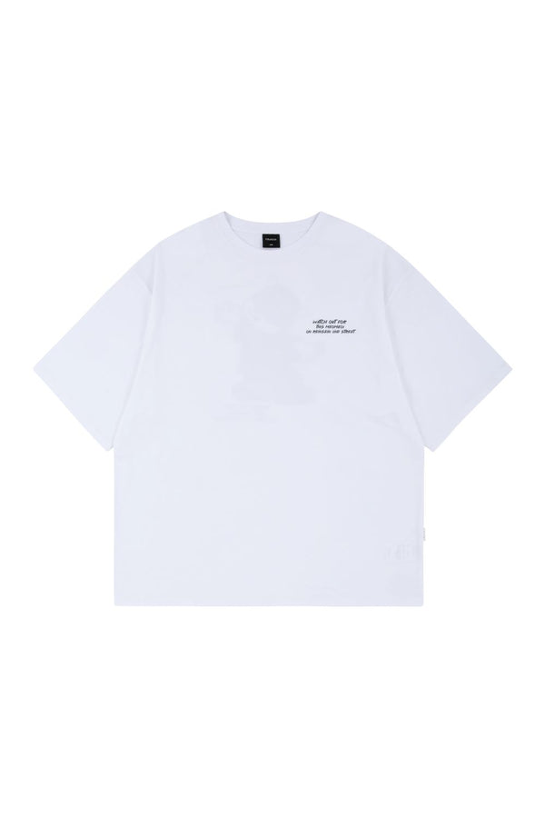 White street meommeo-i overfit short sleeve t-shirts