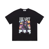 [ULKIN X Tree 13] Artist T-shirt heart black
